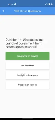 Citizenship android App screenshot 2